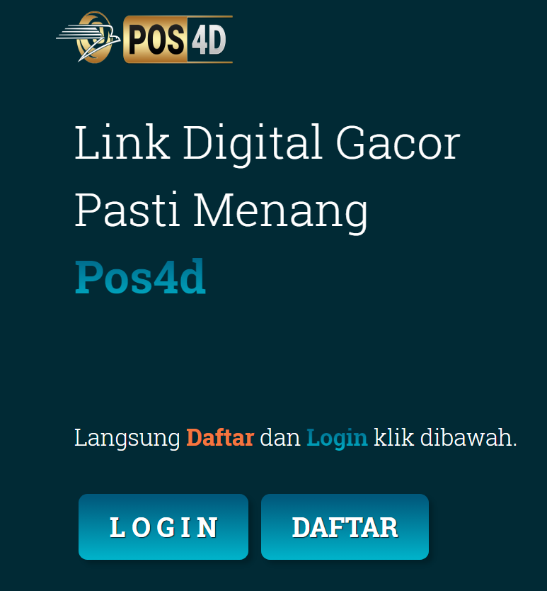 Daftar Pos4dDaftar Pos4d