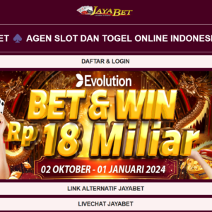 Jaya Bet – Rekomendasi Terpilih buat Slots Online